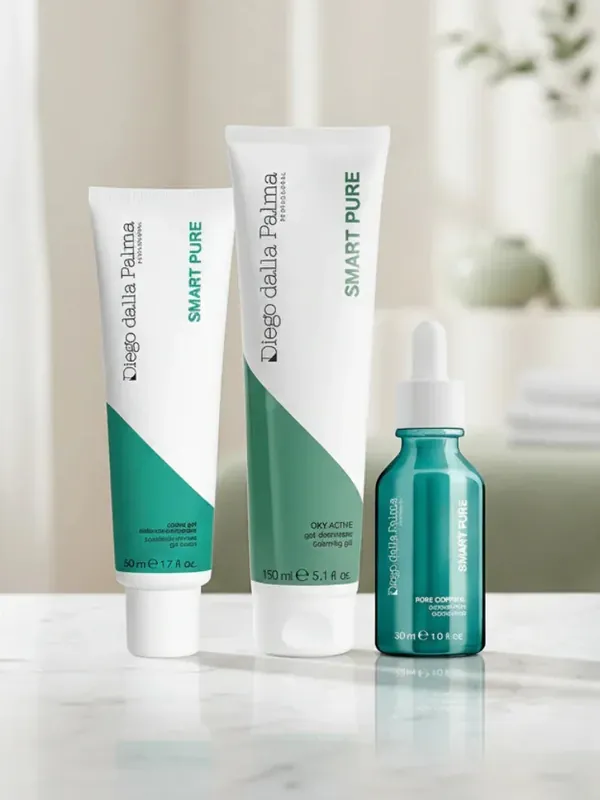 Prodotti della linea Smart Pure di Diego dalla Palma Professional